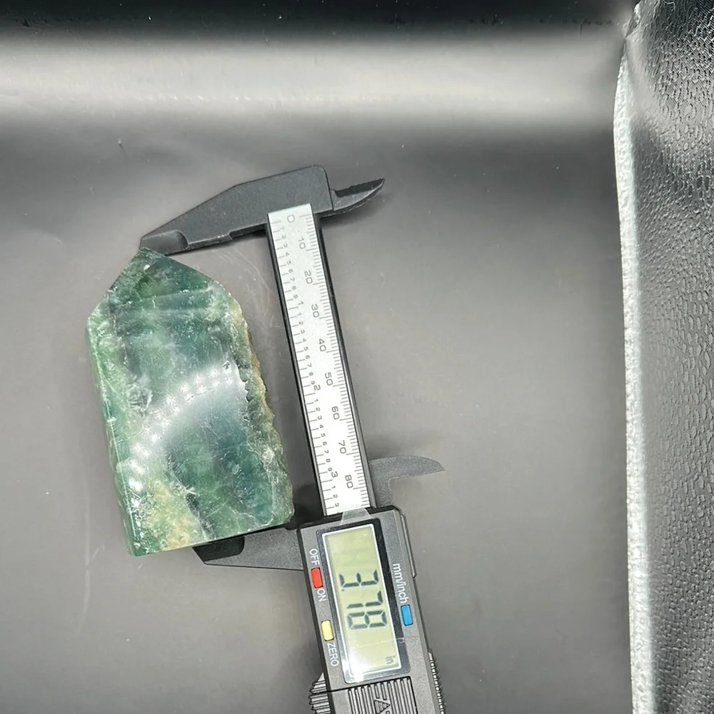Green Fluorite Crystal Tower - Picture 5 of 5